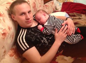 Сладкий сон с папулей)))