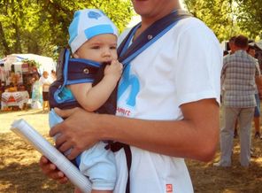 Наш папа с сыночком)