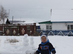 лепим снеговика