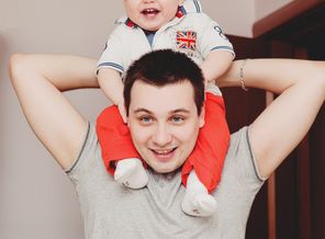 С папой всегда веселей!))))