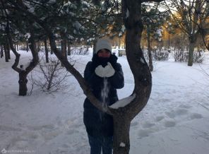 зимняя прогулка